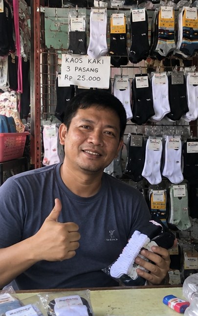 Contoh pedagang