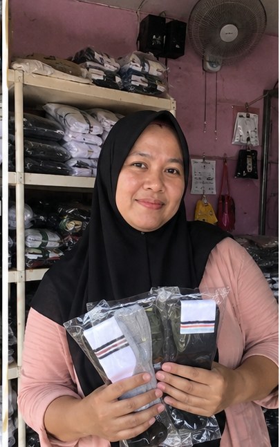Contoh pedagang