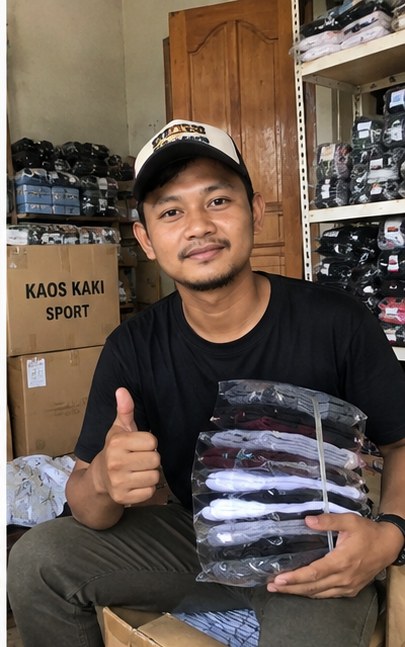 Contoh pedagang